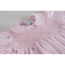Load image into Gallery viewer, Scalloped Pearl Smocked Dress
