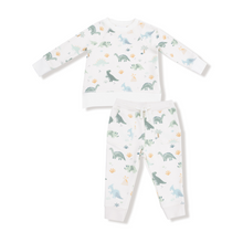 Load image into Gallery viewer, Soft Dinos Sweatshirt &amp; Jogger Set- Green
