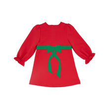 Load image into Gallery viewer, Eliza&#39;s Applique Dress Bow - Richmond Red/ Kiawah Kelly Green
