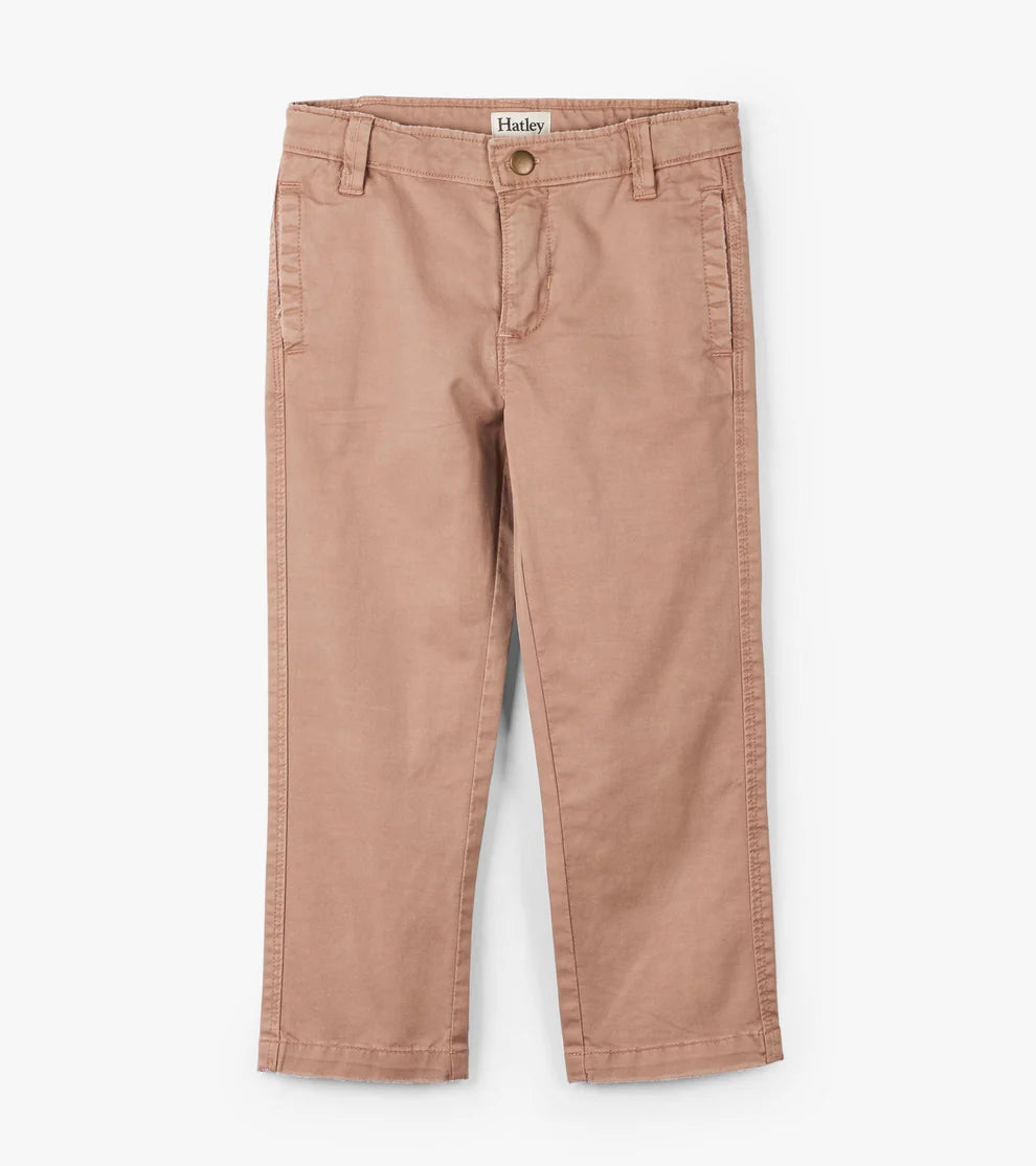 Twill Pant- Khaki