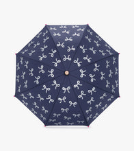 Load image into Gallery viewer, Foil Bows Umbrella- Patriot Blue
