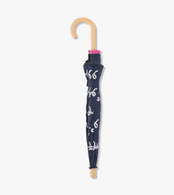 Load image into Gallery viewer, Foil Bows Umbrella- Patriot Blue
