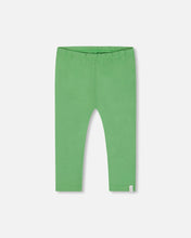 Load image into Gallery viewer, Organic Jersey Capri Leggings- Shamrock
