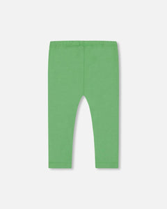 Organic Jersey Capri Leggings- Shamrock