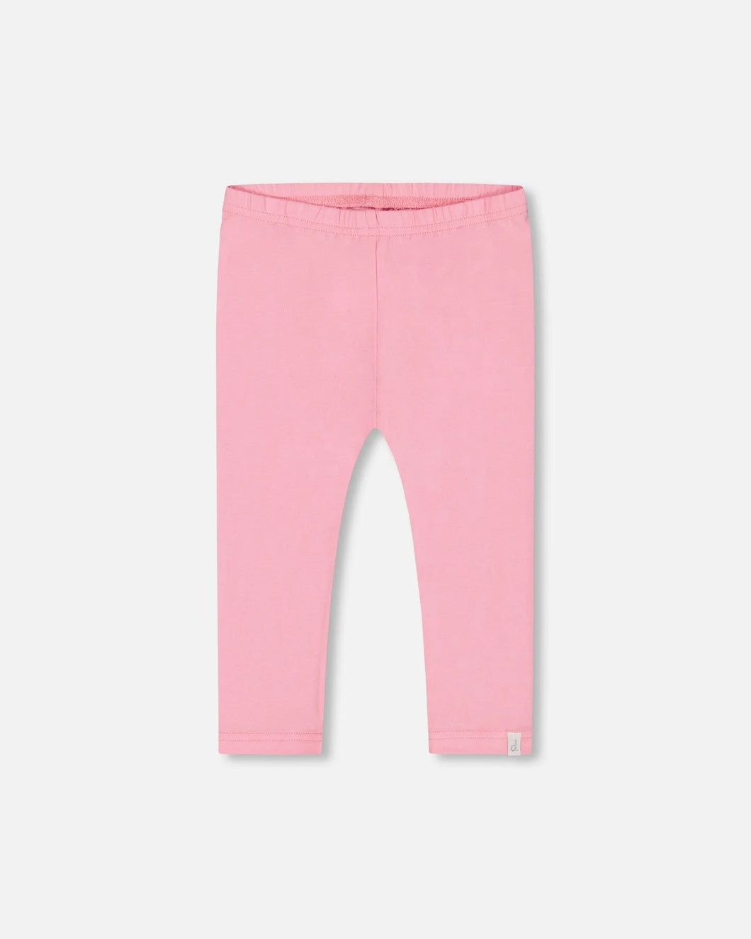 Organic Jersey Capri Leggings- Candy Pink