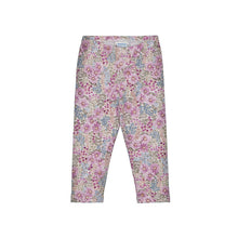 Load image into Gallery viewer, Mini Flower Top &amp; Legging Set- Mauve 11/58
