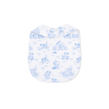Load image into Gallery viewer, Puppy Toile Bib - Blue
