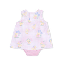 Load image into Gallery viewer, Vintage Spring Ducklings A-Line Bodysuit Dress
