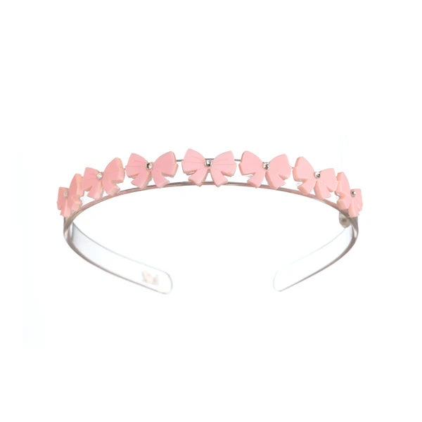 Bows Mini Light Pink Headband