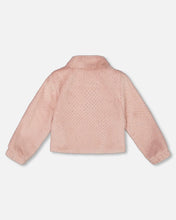 Load image into Gallery viewer, Top w/ Faux Fur Jacket, Skirt &amp; Purse Set- Silver Pink
