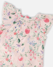 Load image into Gallery viewer, Berries Print Muslin Dress &amp; Bloomer Set
