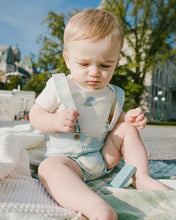 Load image into Gallery viewer, Turtles Print Onesie &amp; Shortall Set
