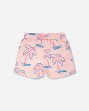 Load image into Gallery viewer, Palm Trees French Terry Short Set
