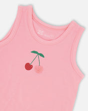 Load image into Gallery viewer, Cherry Prism Pink Jersey Tank
