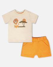 Load image into Gallery viewer, Safari Lion Tee &amp; Short Set
