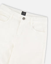 Load image into Gallery viewer, White Jean Wide Leg Pants
