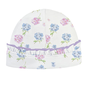 Lilac Hydrangeas Ruffle Hat