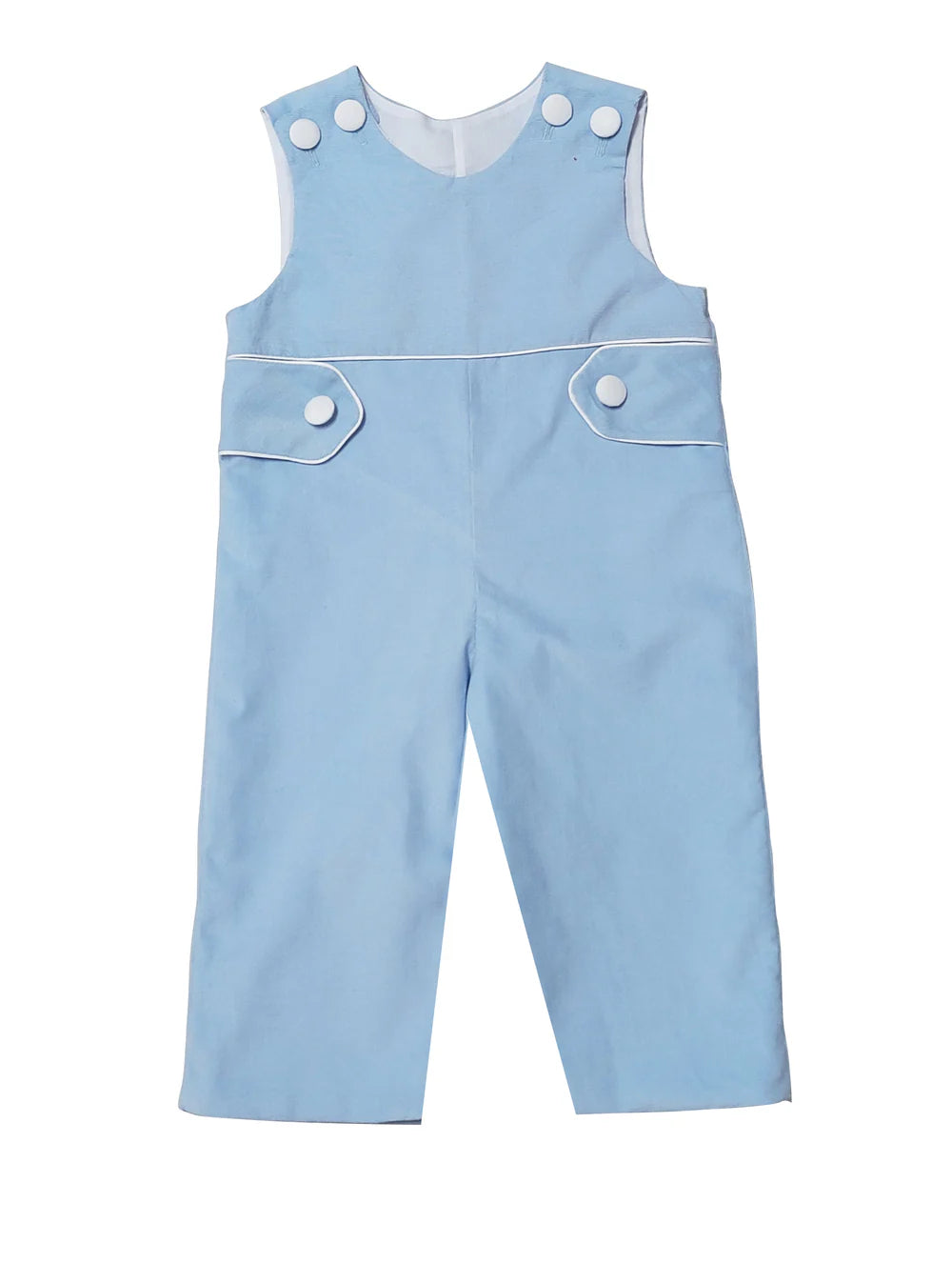 Boys Blue Corduroy Overall