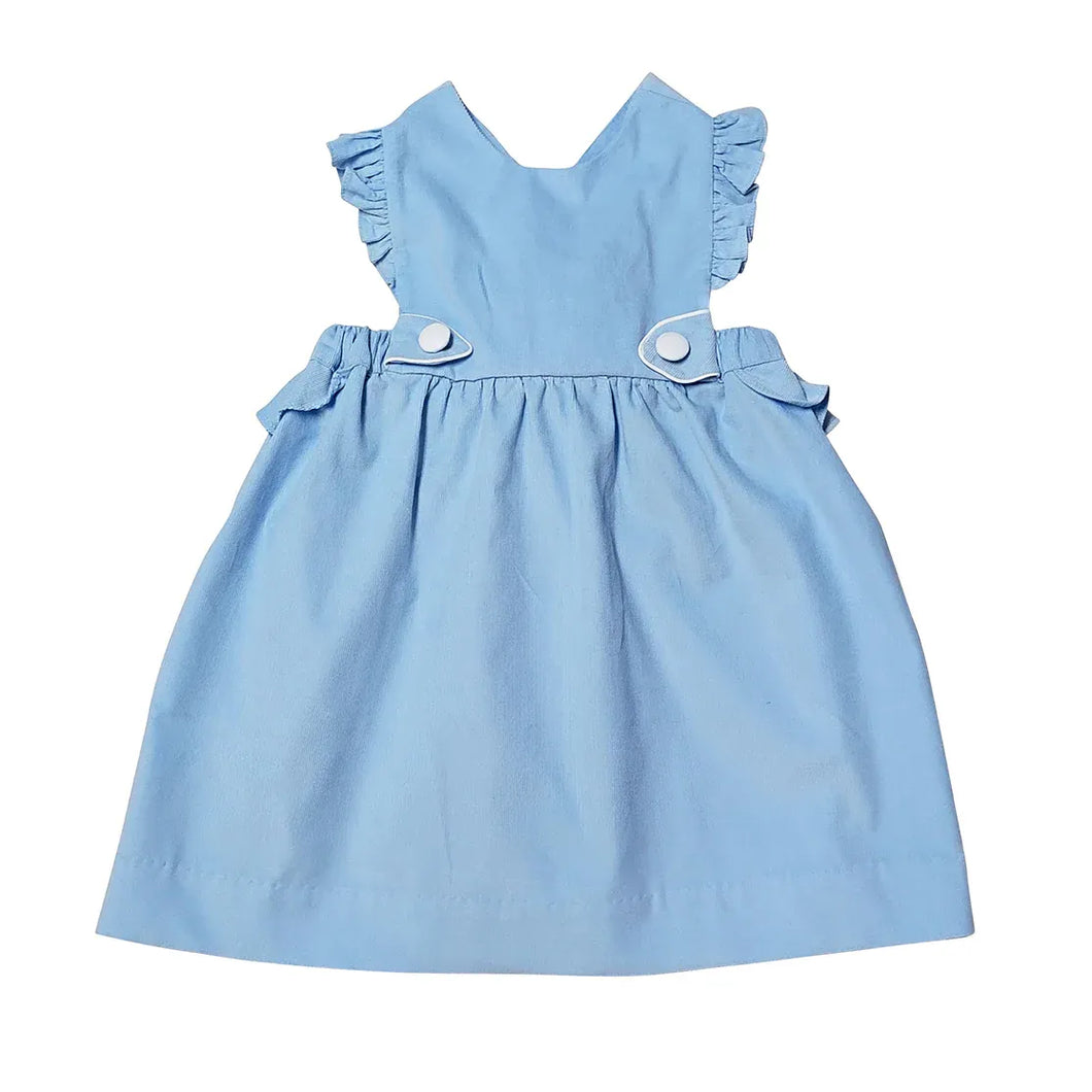 Blue Corduroy Dress