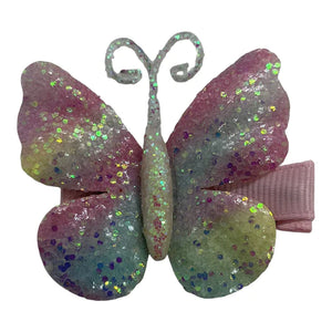 Iridescent Butterfly Hair Clip