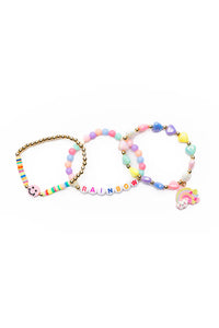 Rainbow Smiles Bracelet Set