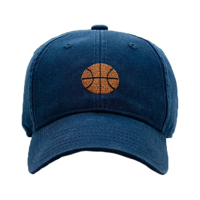 Basketball on Navy Hat