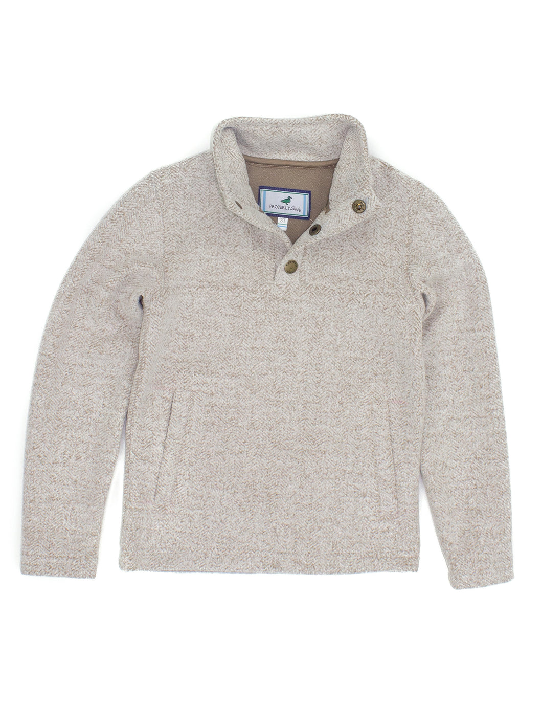 Upland Pullover- Cream