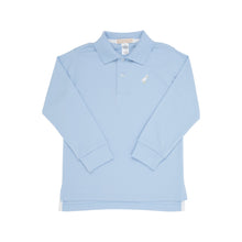 Load image into Gallery viewer, Long Sleeve Prim &amp; Proper Polo- Beale Street Blue/Multicolor
