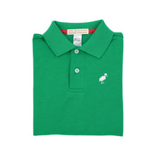 Load image into Gallery viewer, Long Sleeve Prim &amp; Proper Polo - Kiawah Kelly Green/ Worth Avenue White
