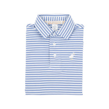 Load image into Gallery viewer, Long Sleeve Prim &amp; Proper Polo- Park City Periwinkle Stripe/Multicolor
