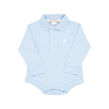 Load image into Gallery viewer, Long Sleeve Prim &amp; Proper Polo- Beale Street Blue/Multicolor
