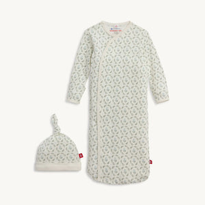 Eloise Organic Cotton Gown & Hat