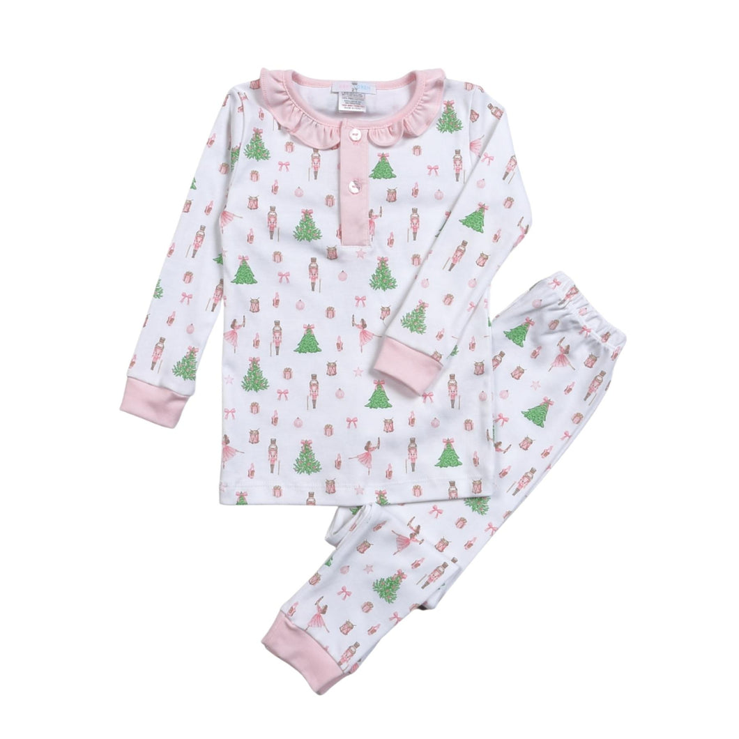 The Magic Night Pink LS Pima Pajamas