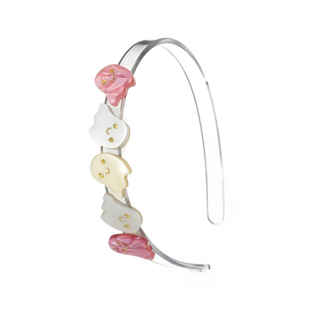 Multi Ghosts Pearl Shades Headband