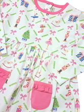 Load image into Gallery viewer, Nutcracker Collection Dress LS- Pink
