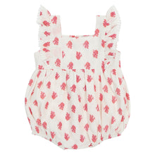 Load image into Gallery viewer, Chichen Itza Romper w/ Embr. Frilled Sleeves

