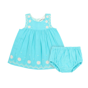 Chichen Itza Embr. S/less Dress