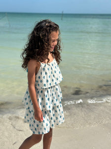 Isla Holbox Flapper-Style Tiered Dress