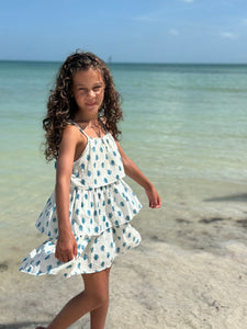 Isla Holbox Flapper-Style Tiered Dress