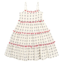 Load image into Gallery viewer, Izamal Strappy Tiered Sundress
