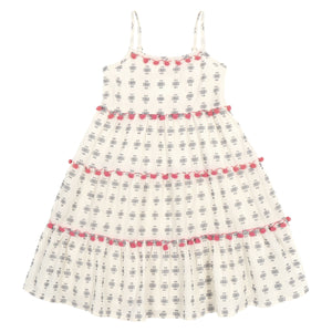 Izamal Strappy Tiered Sundress