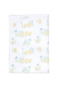 Chicks Print Baby Blanket