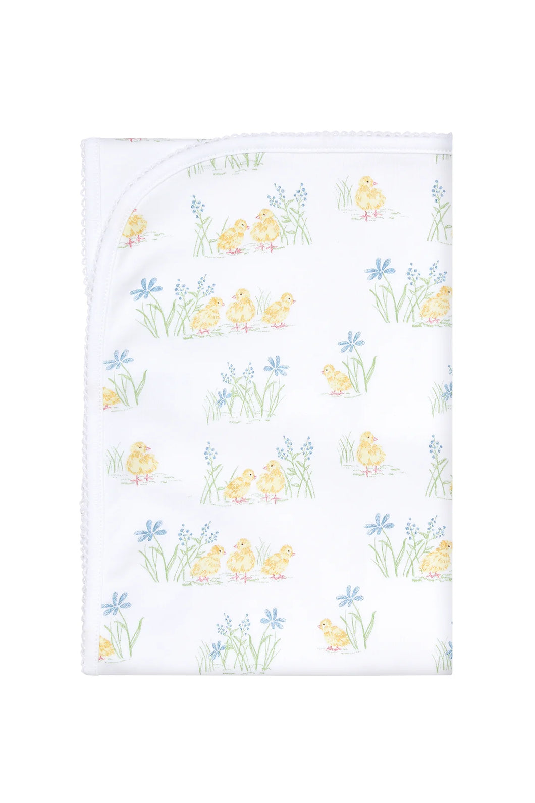 Chicks Print Baby Blanket