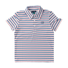 Load image into Gallery viewer, Independence Day Stripe Polo SS
