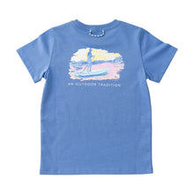Load image into Gallery viewer, Persian Jewel Heather Cotton Tee SS
