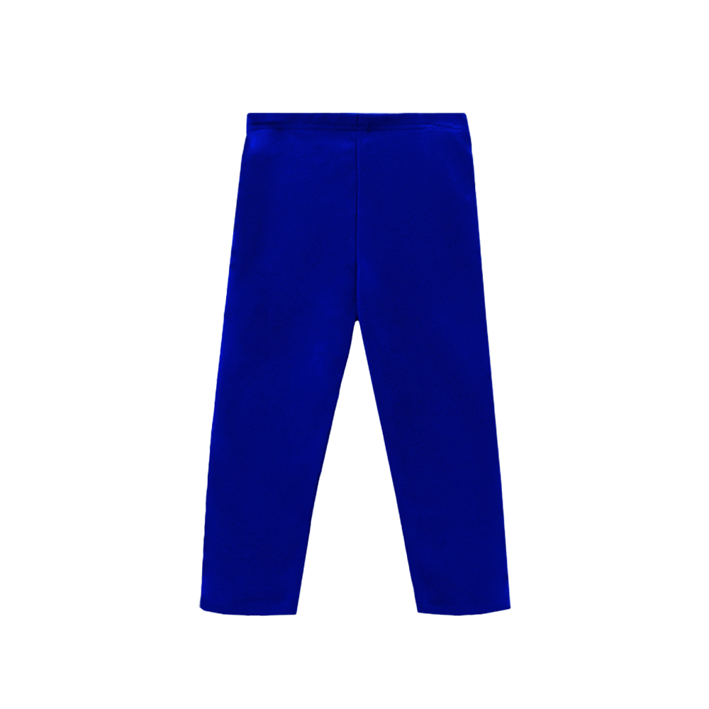 Reindeer Legging- Royal Blue Knit