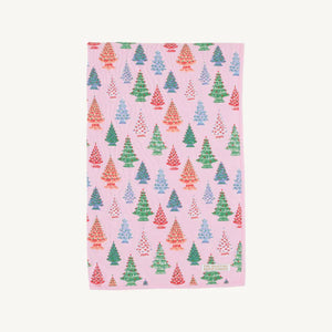 Silent Night Pima Throw- Little Nostalgia/Pier Party Pink