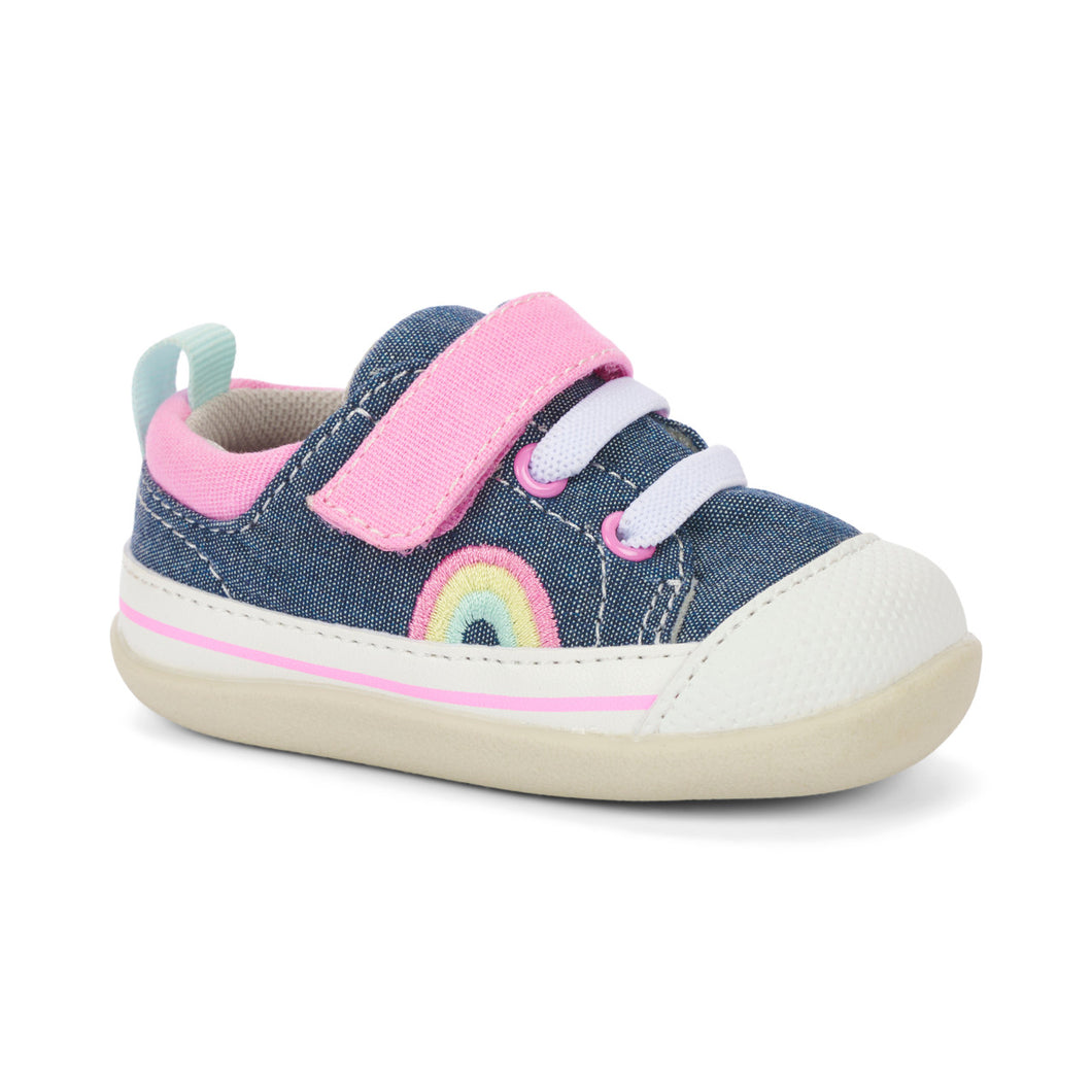 Stevie II INF - Chambray/Pink