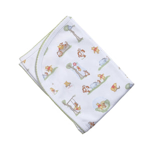 Honey Bear Pima Blanket