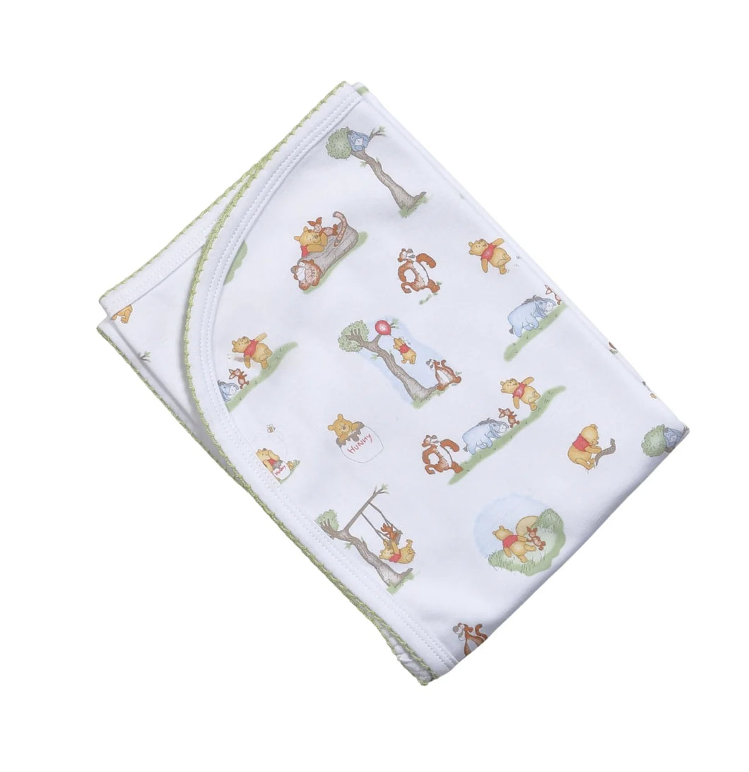 Honey Bear Pima Blanket